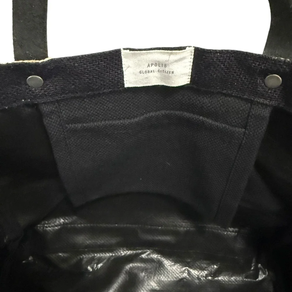 Apolis Black Crossbody Tote SoFi Stadium LA City of Champions Lunch Bag 11
